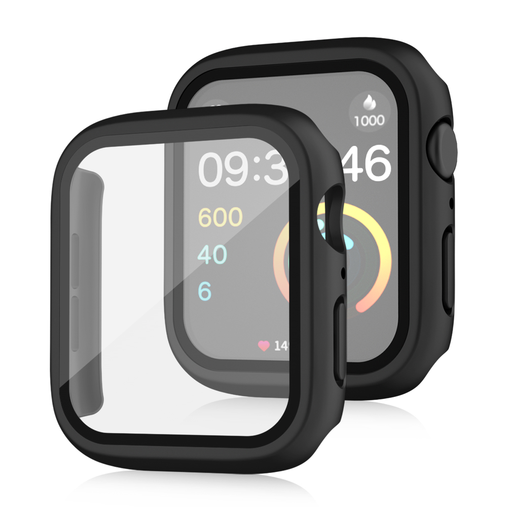Smartwatch Straps & Accessories - Apple Watchケース用強化ガラス+カバー 45mm 44mm 42mm 41mm
