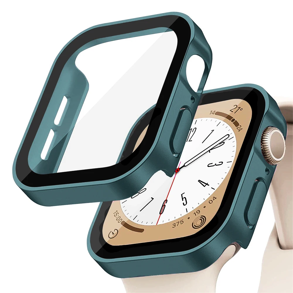Smartwatch Watch Accessories For Women - ガラス + カバー Apple Watch ケースシリーズ
