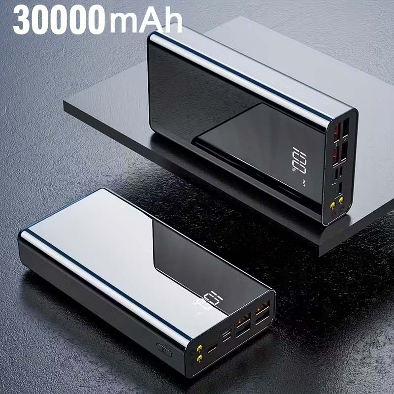 Watch Charger Cable - ポータブル充電器 30000mAh パワーバンク、USB-C (22.5W) 急速充電バッテリーパック ポータブル携帯電話充電器