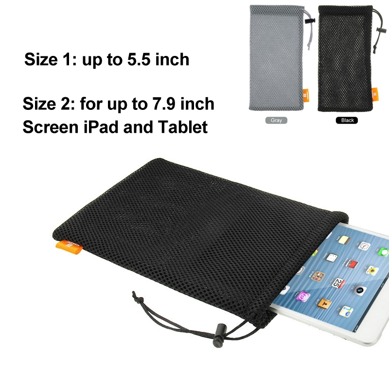 Smart Accessories - HAWEEL スマートフォン/モバイルバッテリー/その他アクセサリー用ポーチバッグ、最大5.5インチ/最大7.9インチ画面のiPad/タブレット対応