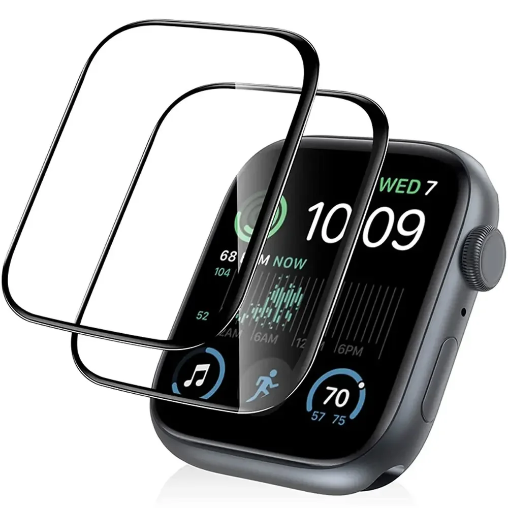 Smartwatch Icon - フル曲面スクリーンプロテクター Apple Watch Ultra 2 49