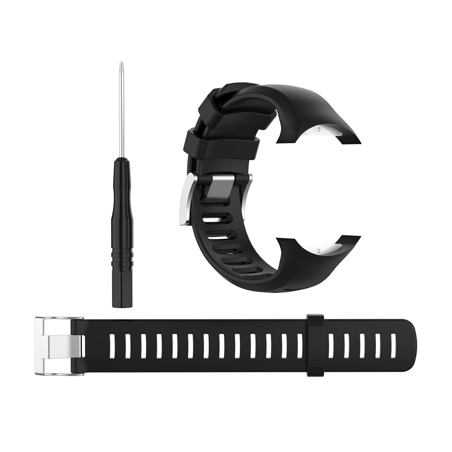 Silicone Band Replacement - Suunto D6 Dive/D6i Novo/Zulu 用追加 172mm