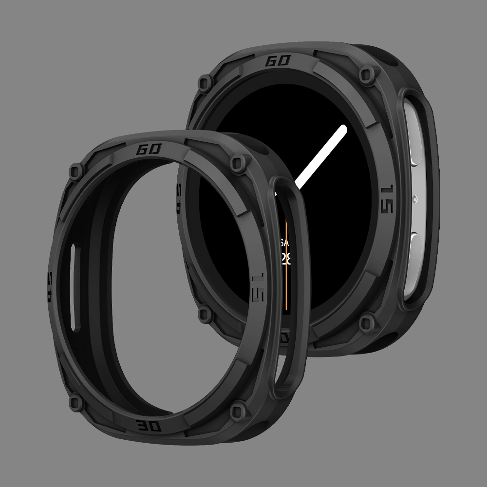 Samsung Smartwatch Accessories - 頑丈なベゼルケースサムスンギャラクシー 8 44 ミリメートル 40 ミリメートルプロテクターハード