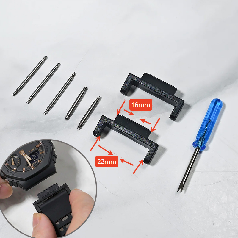 Watch Band Connector - 16 ミリメートル PC 時計バンドアダプターカシオオーク DW5600 6900