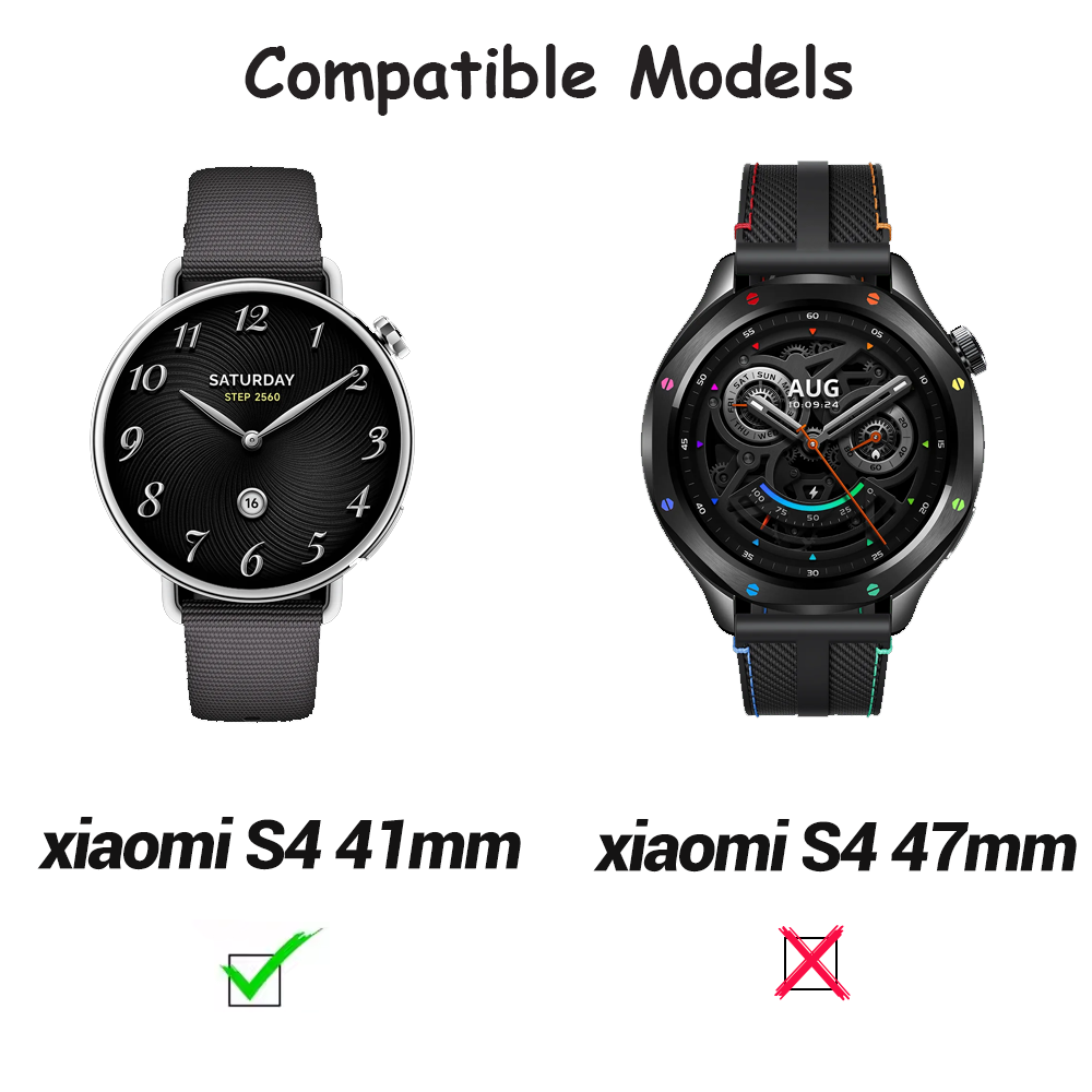 Xiaomi Watch S4 41mm用18mm編み込み磁 - Xiaomi Smartwatch S4 Accessories のレビューと価格