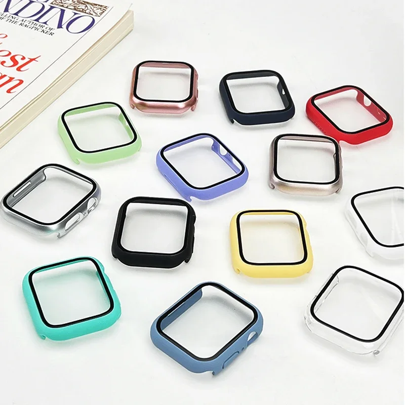 Apple Watchケース用強化ガラス+カバー 45mm  - Smartwatch Straps & Accessories のレビューと価格