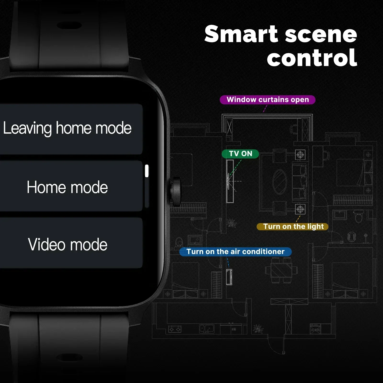 MOES スマートウォッチ Alexa 内蔵フィットネストラ - Smartwatch Faces のレビューと価格