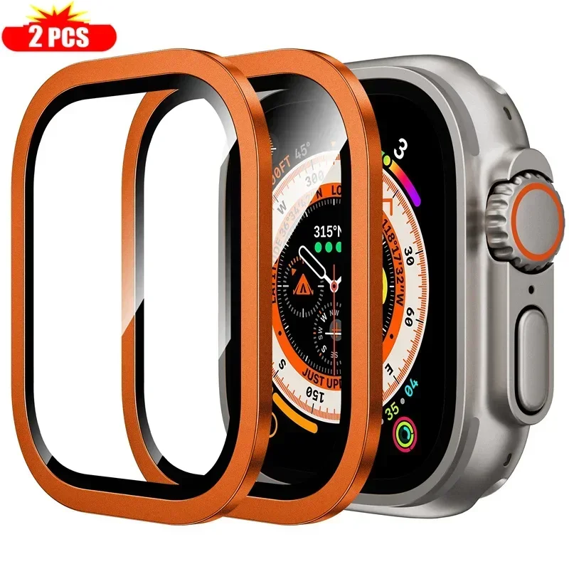 2 個チタン金属フレーム Apple Watch Ultra - Smartwatch Watch Accessories For Women のレビューと価格