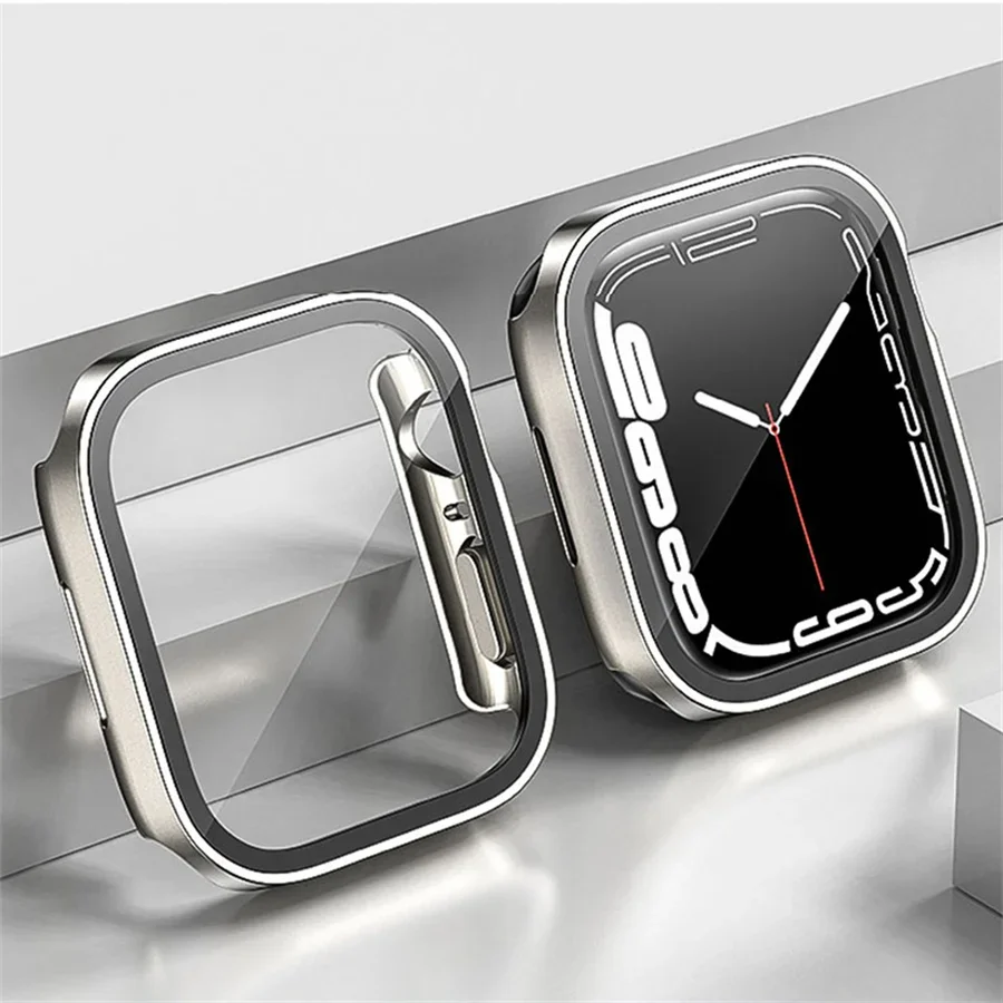 ガラス + カバー Apple Watch ケースシリーズ  - Smartwatch Watch Accessories For Women のレビューと価格