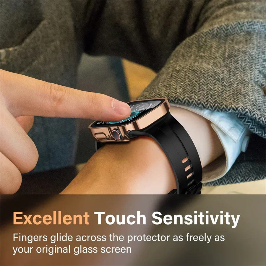 ガラス + カバー Apple Watch ケースシリーズ  - Smartwatch Watch Accessories For Women のレビューと価格