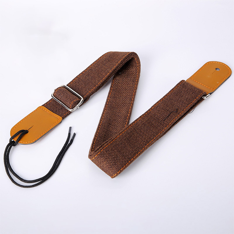 調節可能なソフトコットンレザーギター/ウクレレストラップアコ - Leather Classic Strap のレビューと価格