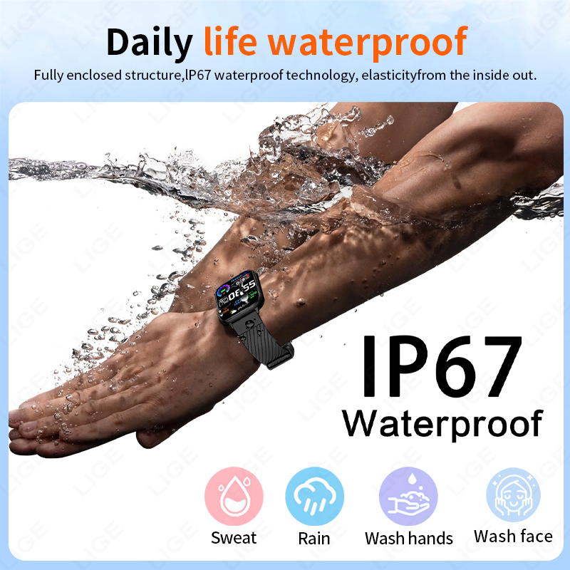 LIGE 2026新型スマートウォッチ 1.83インチHD  - Smartwatch Faces のレビューと価格