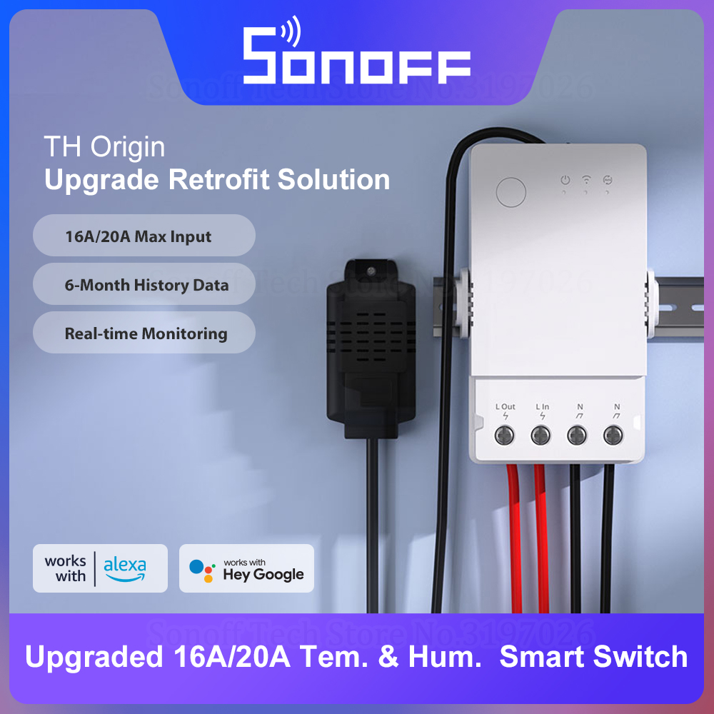 Soonoff-スマート温度と湿度スイッチ,配信元,Wi-F - Smart Accessories のレビューと価格