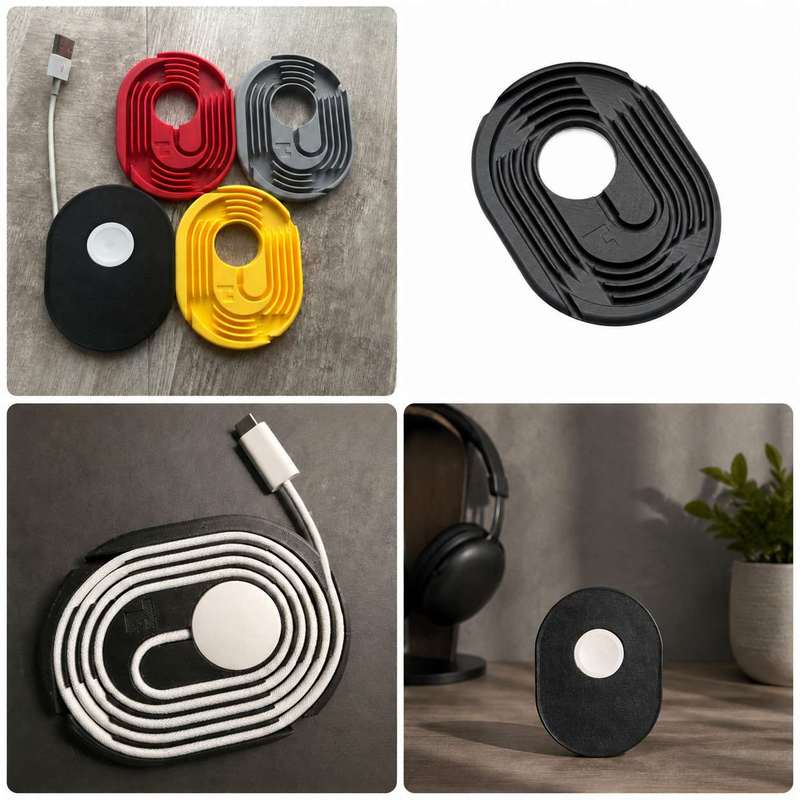 スマートウォッチ充電ケーブルキーパー デスクトップコード整理 - Watch Charger Cable のレビューと価格
