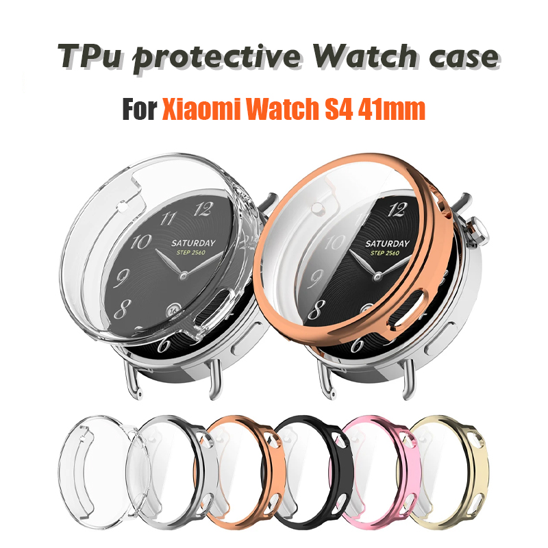 TPU 保護ケース Xiaomi 時計 S4 41 ミリメー - Xiaomi Smartwatch S4 Accessories のレビューと価格