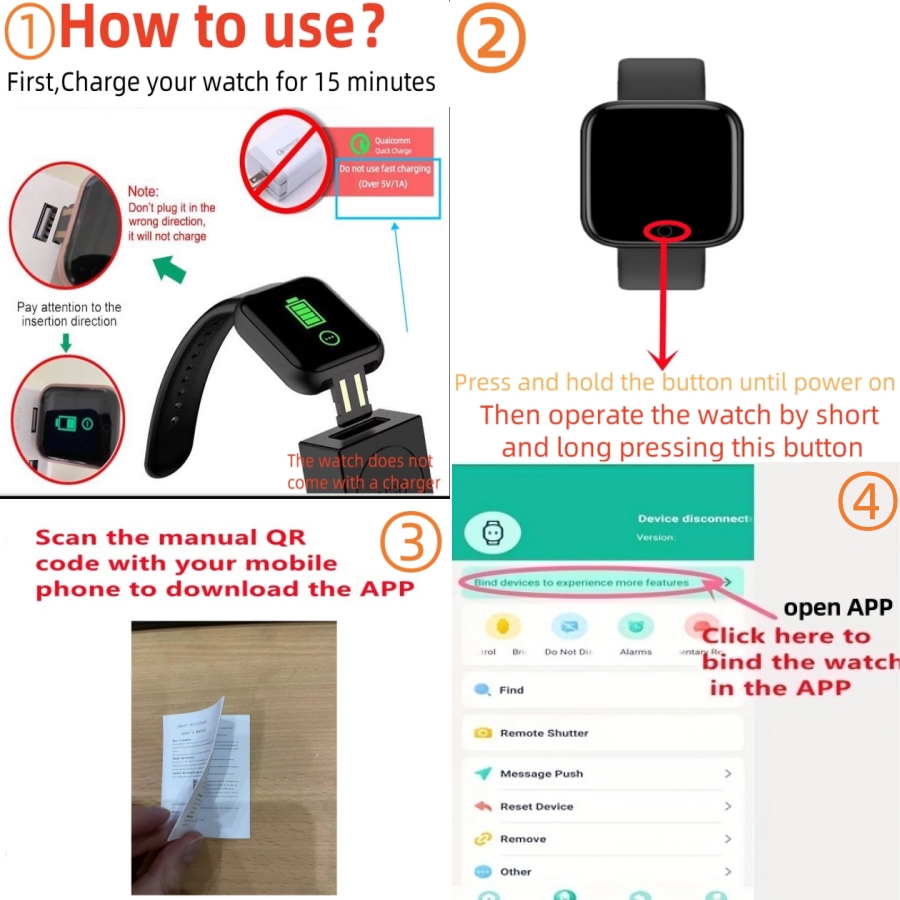 スポーツスマートウォッチフィットネスブレスレット音楽制御女性 - Android Smartwatch Accessories のレビューと価格