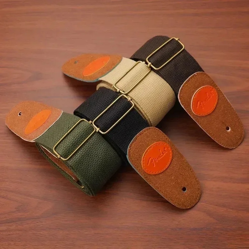 1pc 刺繍ギターストラップ革アコースティックエレキギター拡 - Leather Classic Strap のレビューと価格