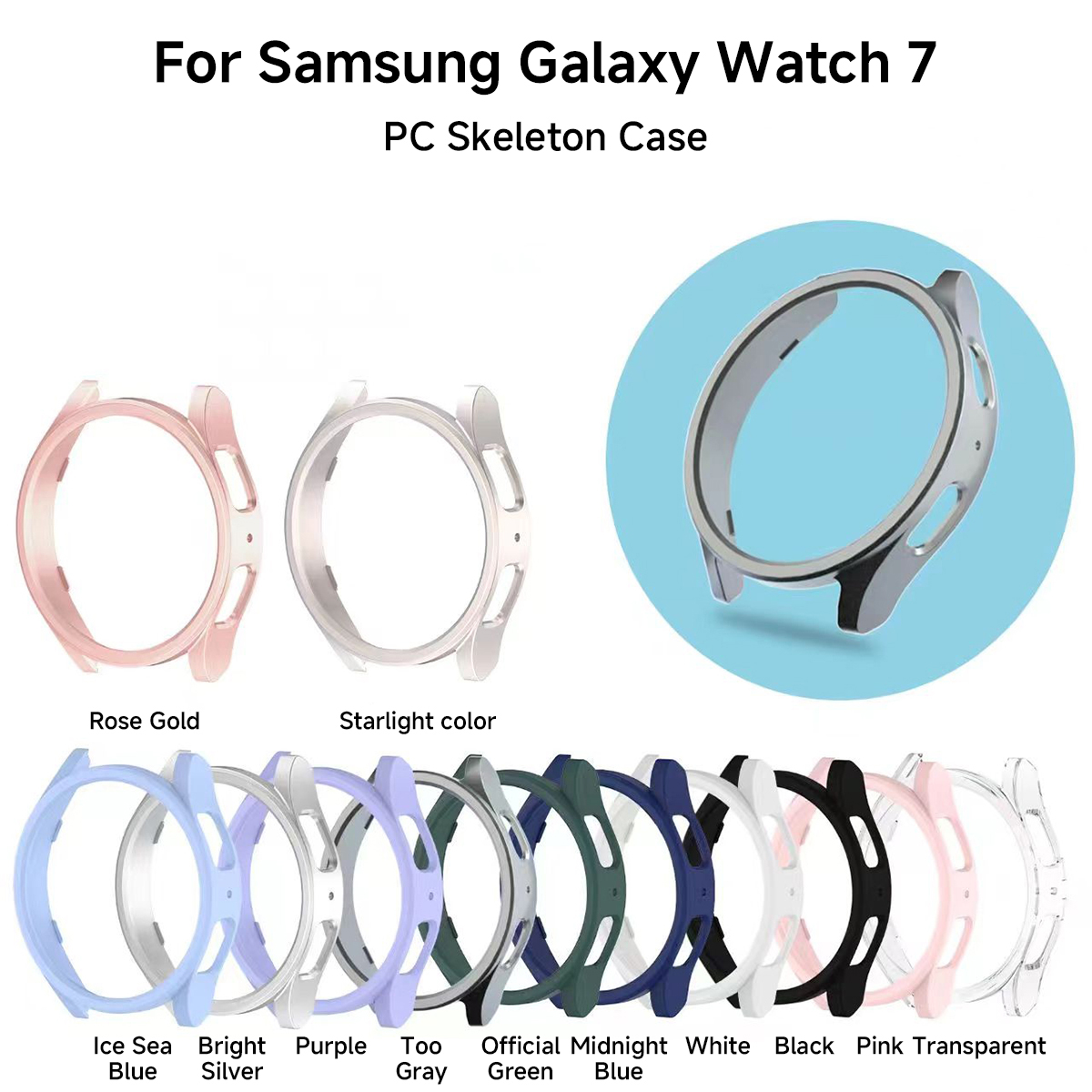 PC ケース Samsung Galaxy Watch 7  - Samsung Smartwatch Accessories のレビューと価格
