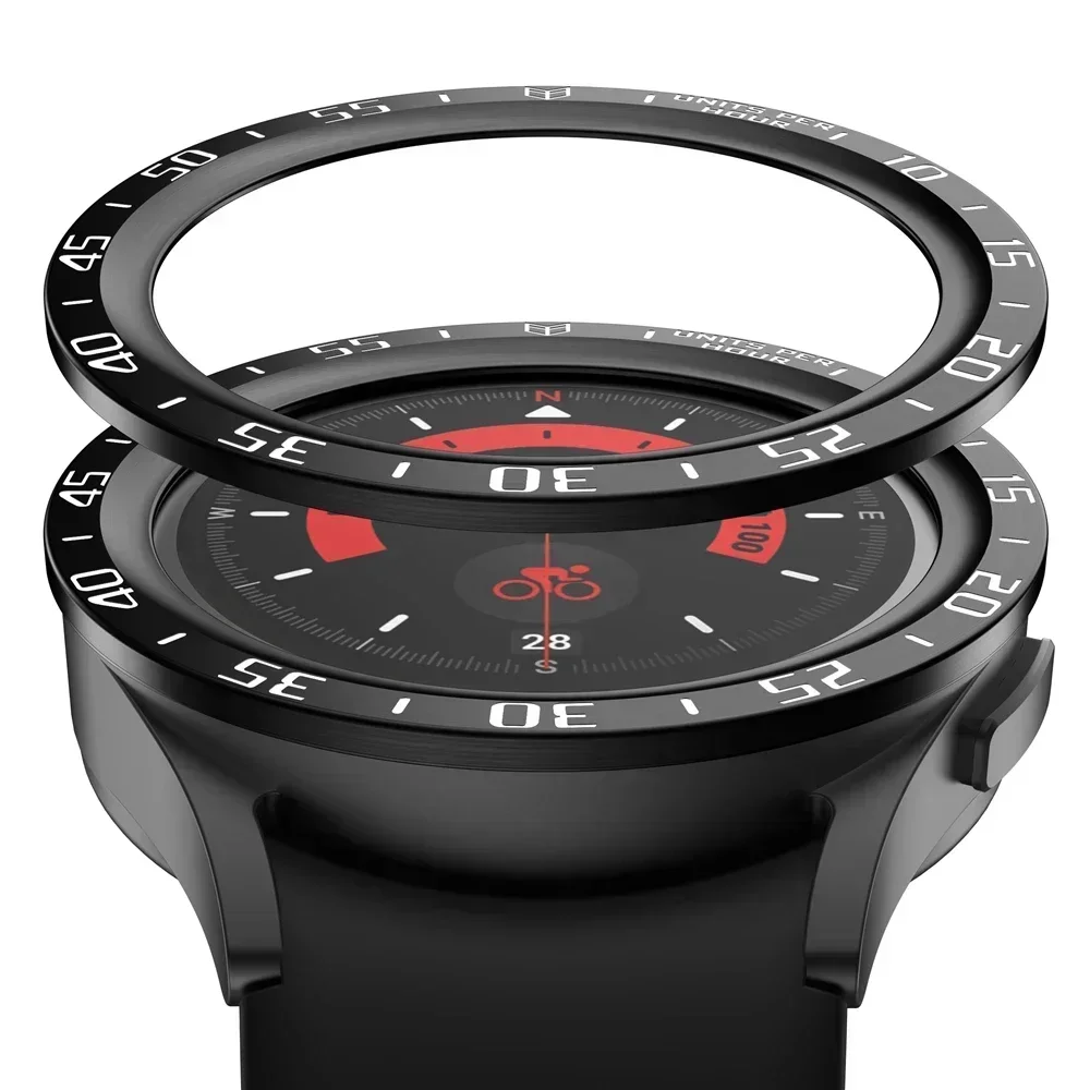 ホットメタルベゼルリングサムスンギャラクシーウォッチ 6 ク - Smartwatch Icon のレビューと価格