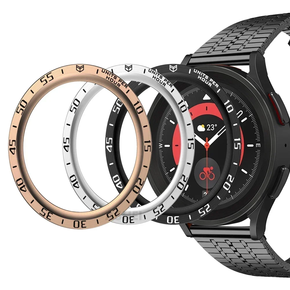 ホットメタルベゼルリングサムスンギャラクシーウォッチ 6 ク - Smartwatch Icon のレビューと価格