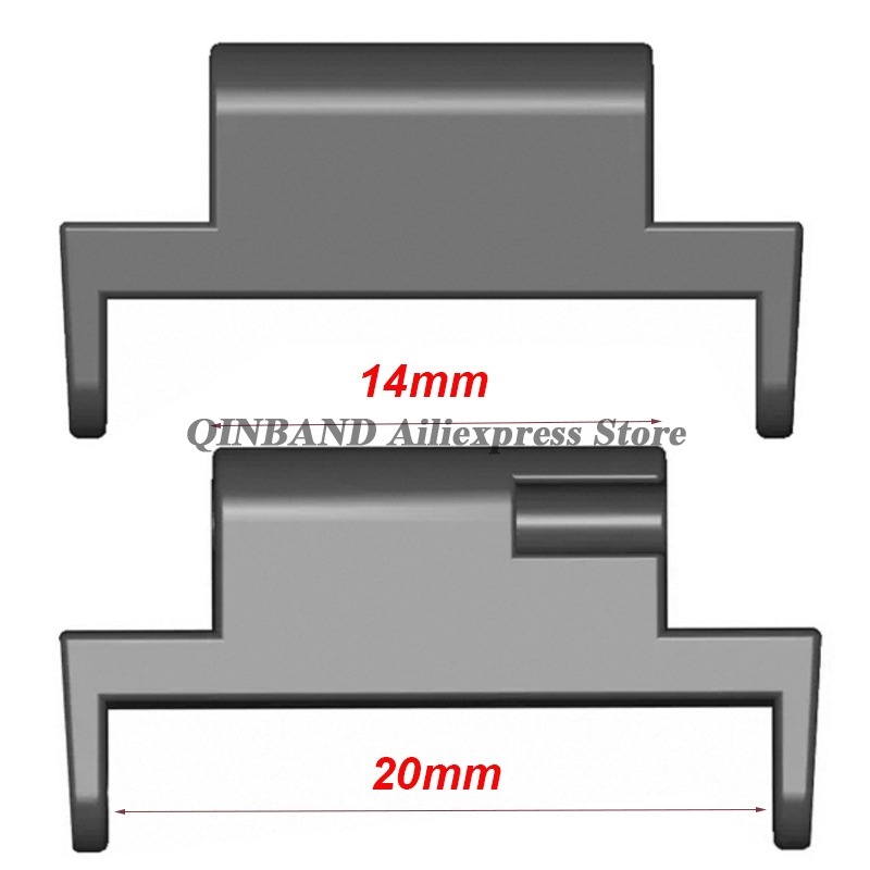 2 個のプラスチッククイックリリーススプリングバーコネクタ  - Watch Band Connector のレビューと価格