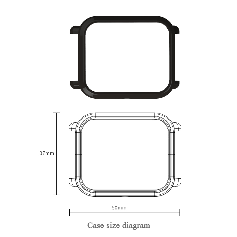 ケースカバー for Amazfit Bip バンドブレスレ - Silicone Band Replacement のレビューと価格