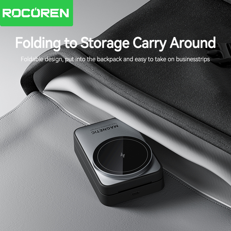Rocoren 折りたたみ 3 で 1 ワイヤレス充電スタン - Watch Charging Dock のレビューと価格