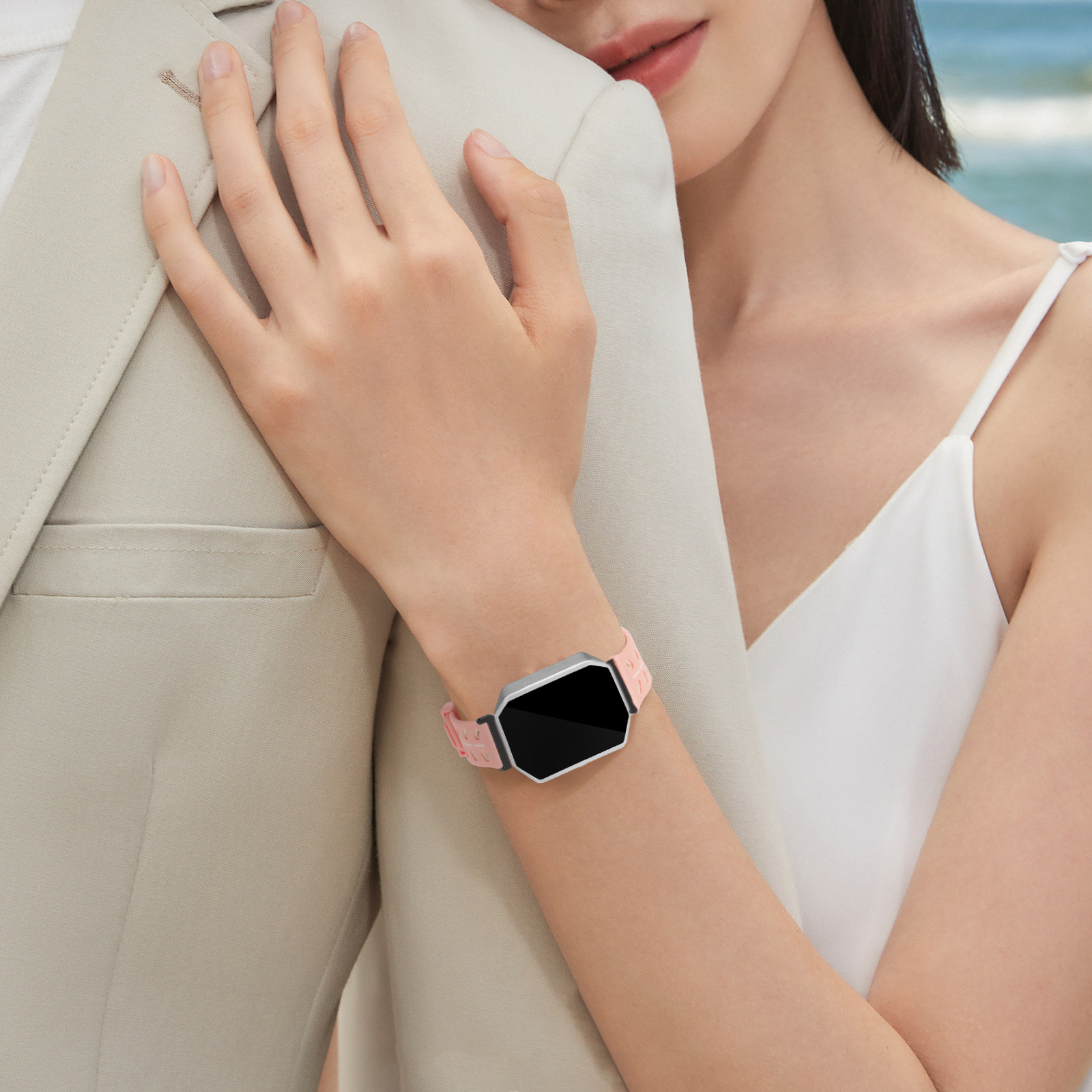 2 個の金属製時計ストラップコネクタアダプター Watch  - Smartwatch Straps & Accessories のレビューと価格