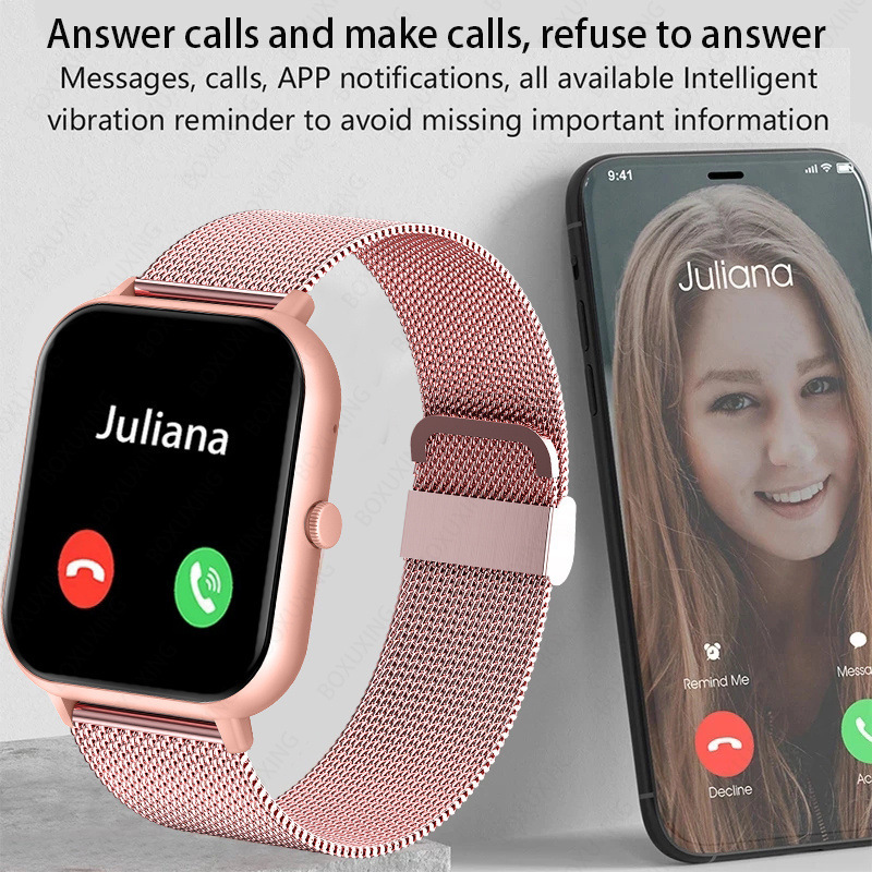 スマートウォッチ 2026 新型 男女兼用 情報表示 DIY - Smartwatch Faces のレビューと価格
