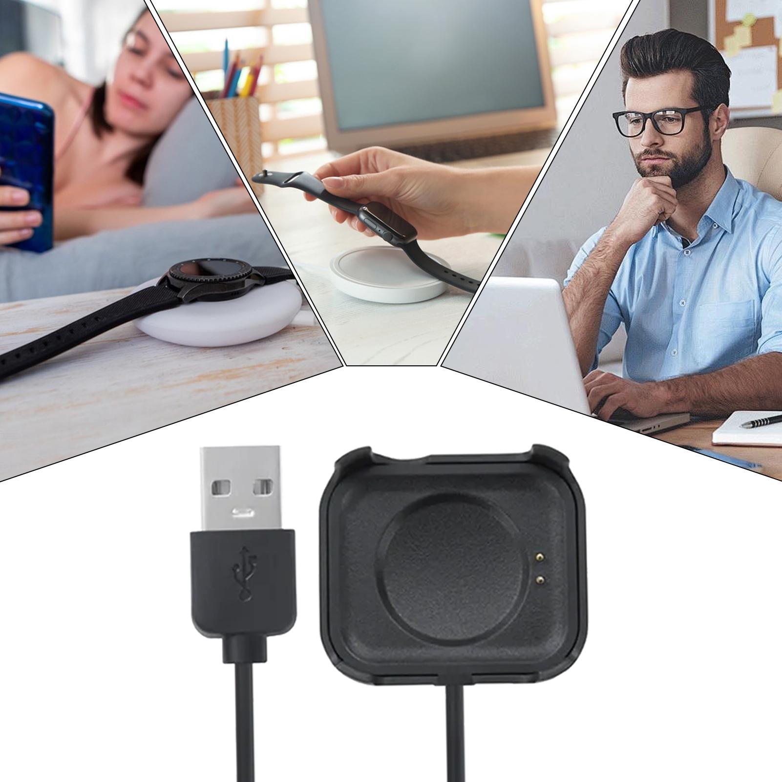 1PC スマートウォッチ磁気充電器 USB 充電ケーブルドッ - Smartwatch Faces のレビューと価格