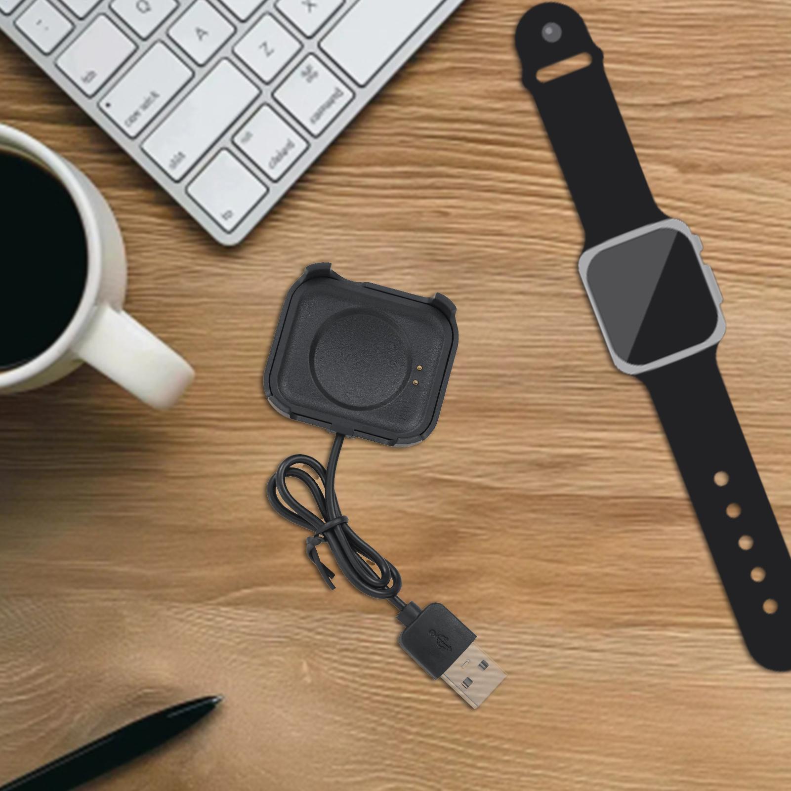 1PC スマートウォッチ磁気充電器 USB 充電ケーブルドッ - Smartwatch Faces のレビューと価格