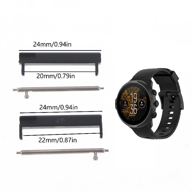 1 ペア 24 ミリメートルから 22 ミリメートル/20  - Smart Watch Accessories のレビューと価格