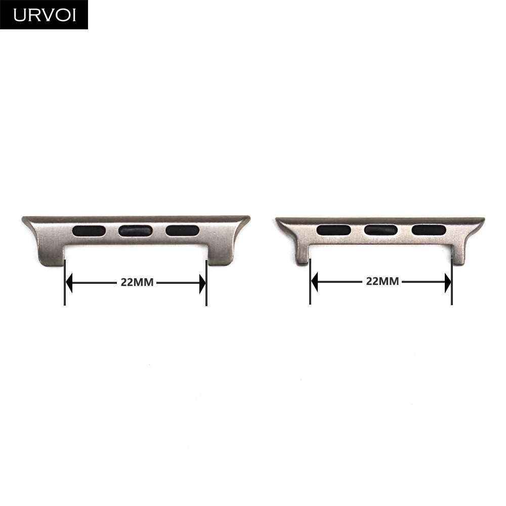 URVOI フルチタンアダプター Apple Watch U - Watch Band Connector のレビューと価格