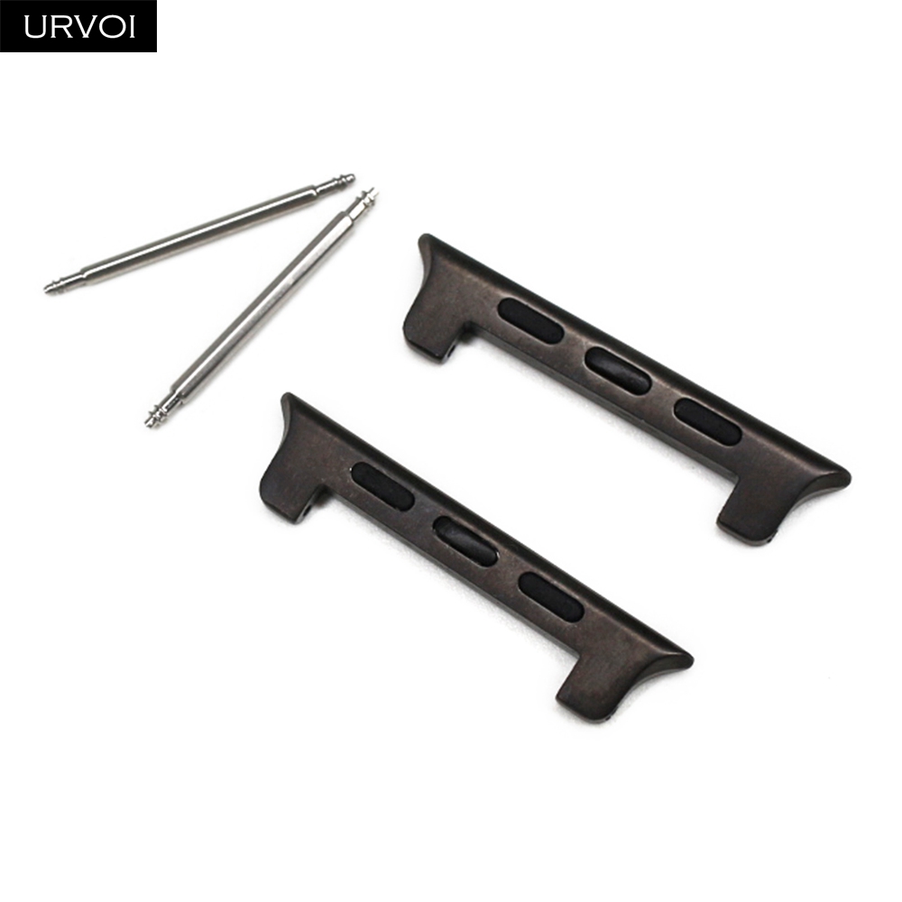 URVOI フルチタンアダプター Apple Watch U - Watch Band Connector のレビューと価格