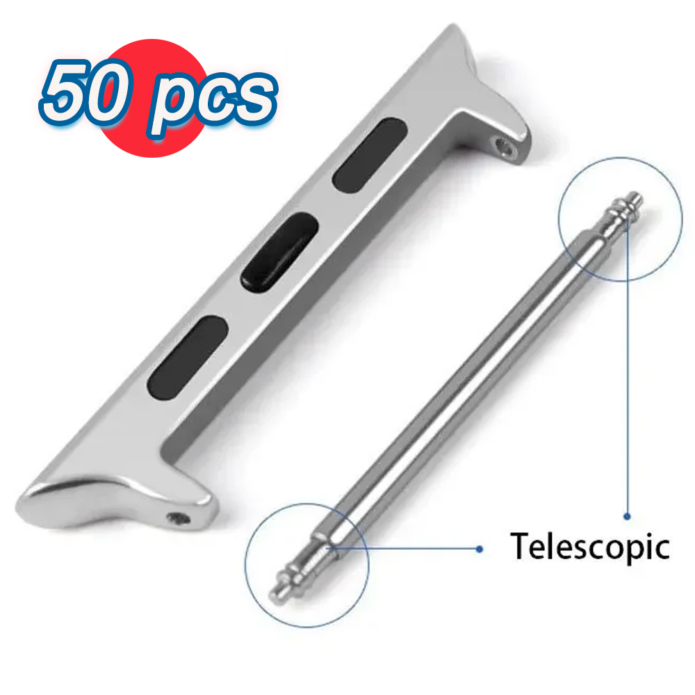 50個 22mm メタルコネクター Apple Watch  - Watch Band Connector のレビューと価格