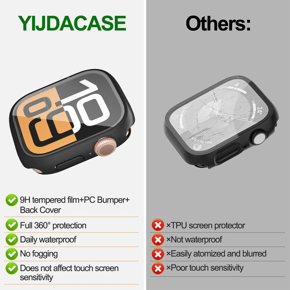 Apple Watch ケース 46mm 45mm 44/4 - Smartwatch Faces のレビューと価格