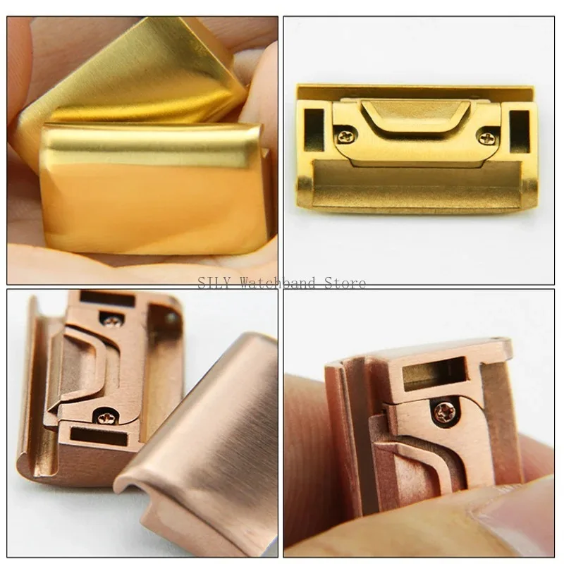 クイックフィットメタルバンドコネクタ,ウォッチストラップアダ - Watch Band Connector のレビューと価格