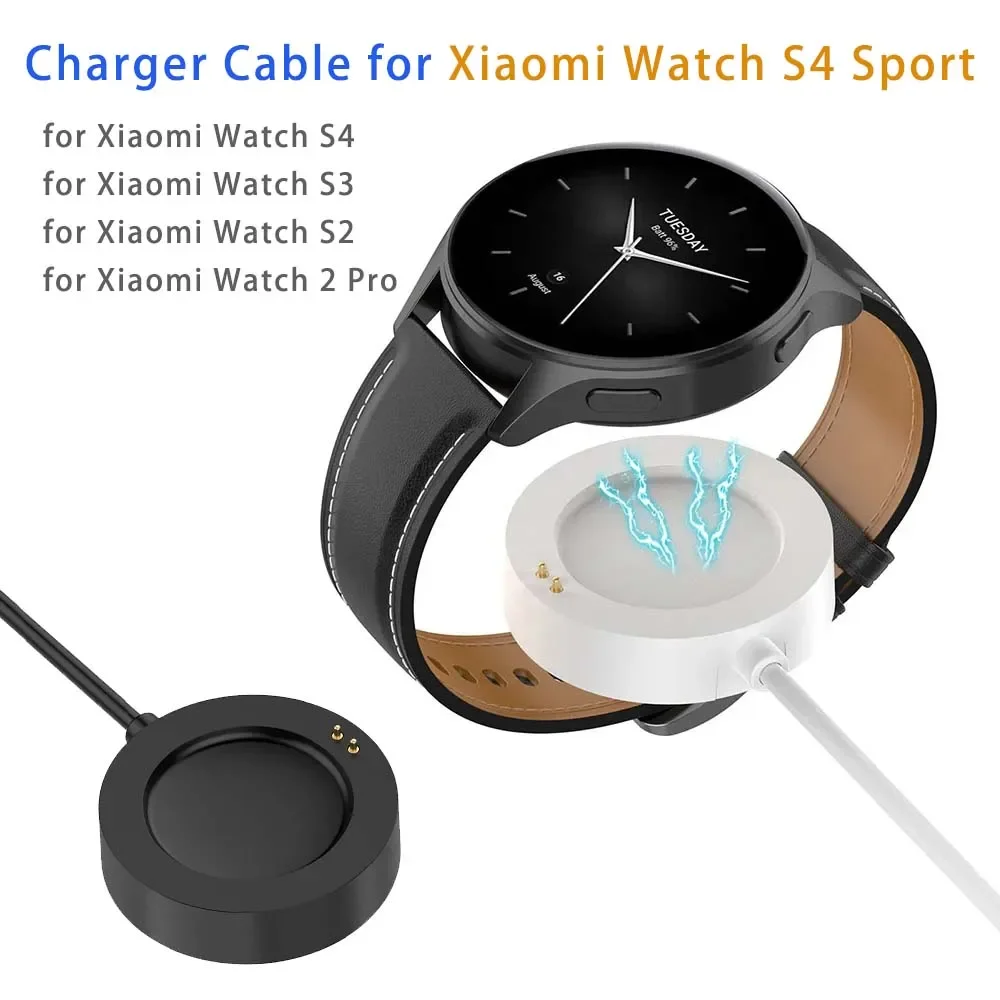 ホワイトスマートウォッチ充電ケーブル - Xiaomi Wa - Android Smartwatch Accessories のレビューと価格