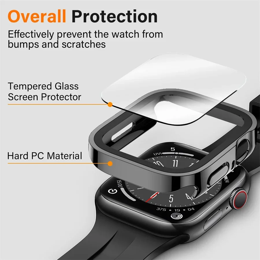 Apple Watch ケース シリーズ9 8 SE 7 6 - Smartwatch Watch Accessories For Women のレビューと価格