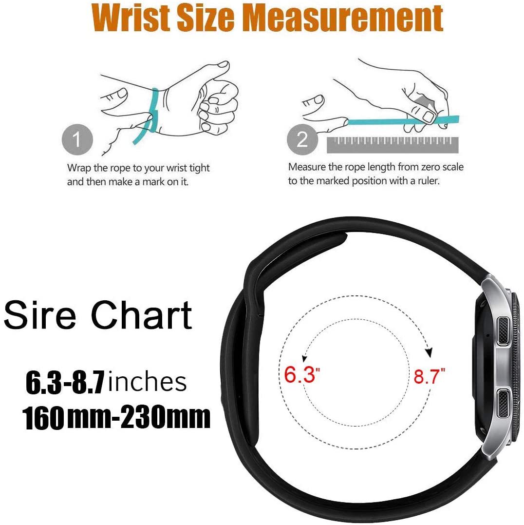 サムスンギャラクシーギアs3用のクラシックな時計ストラップ, - Xiaomi Smartwatch S3 Accessories のレビューと価格