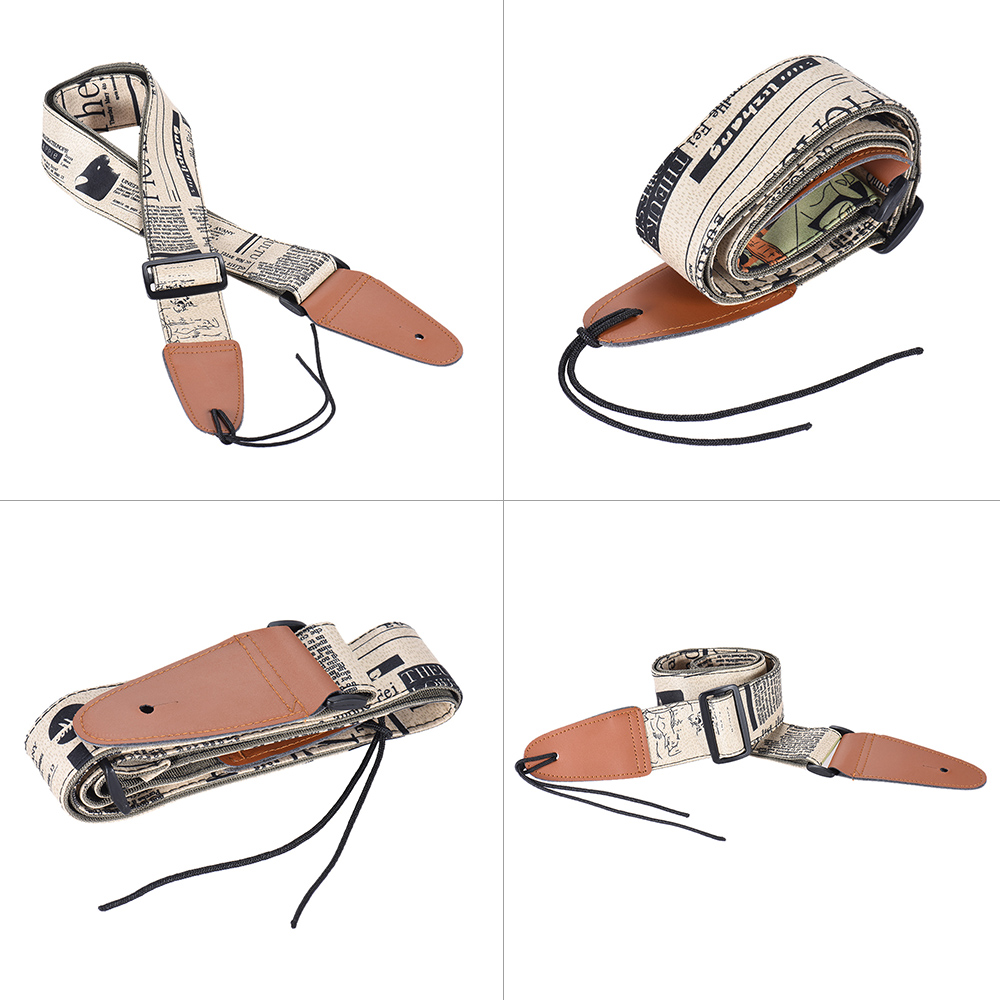 快適な調節可能なギターのショルダーストラップ、アコースティッ - Leather Classic Strap のレビューと価格