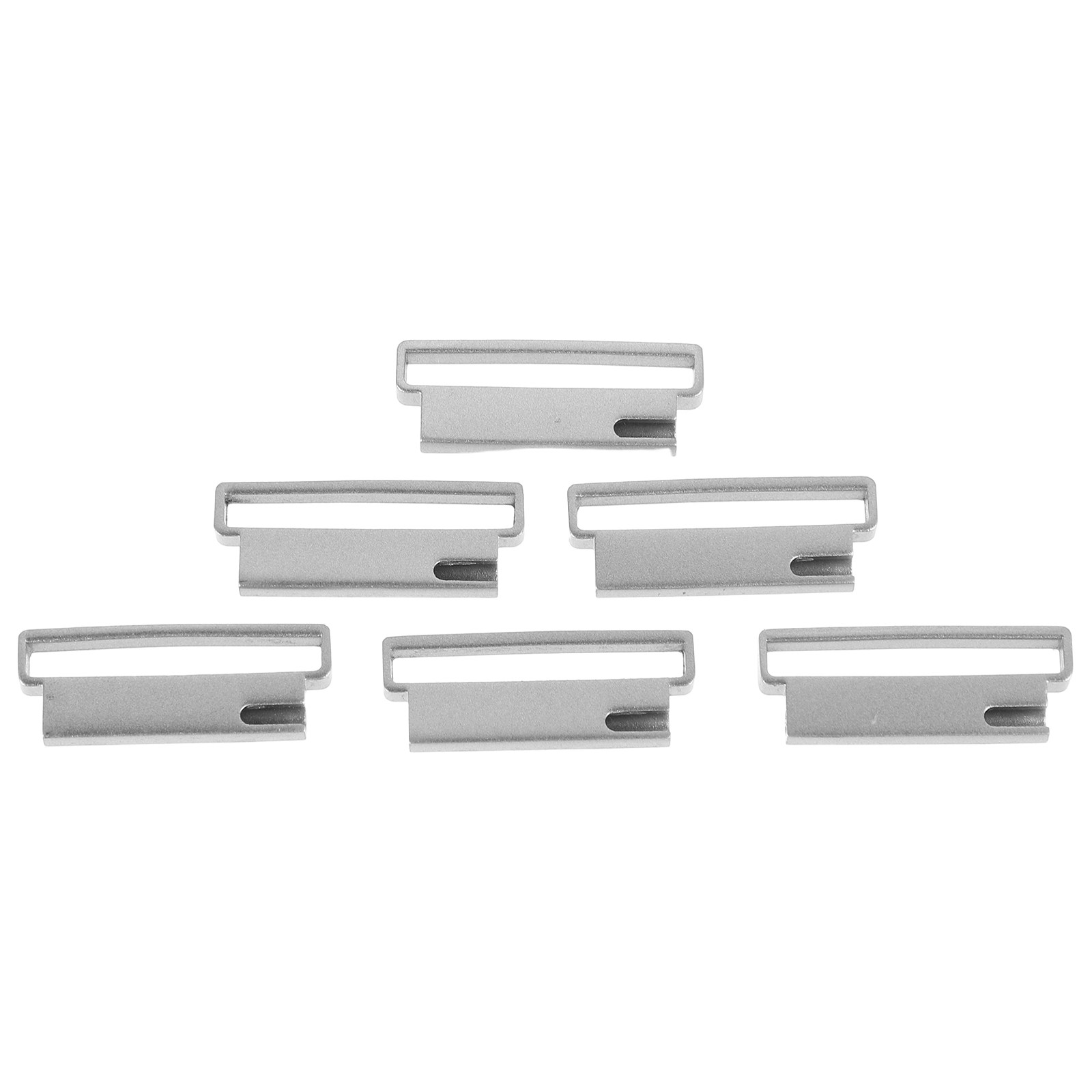 6 個の時計コネクタ金属製時計ストラップアクセサリーパーツ耐 - Watch Band Connector のレビューと価格