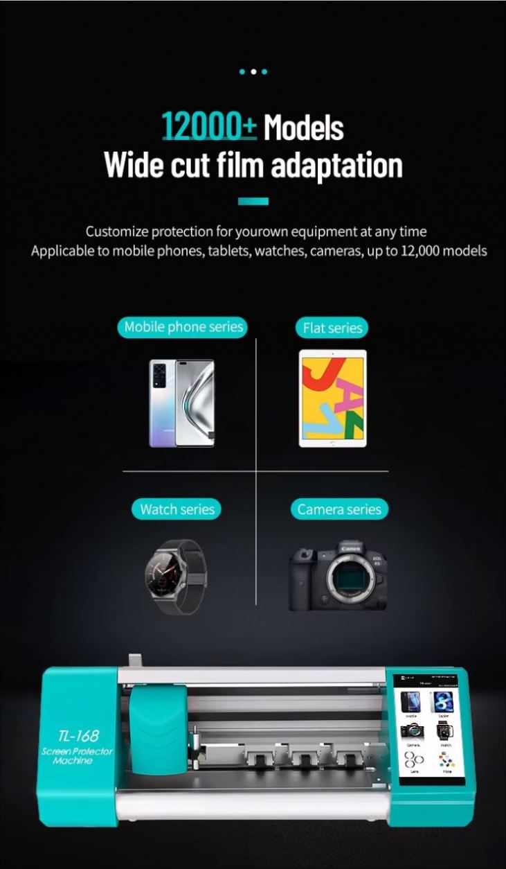拓力メーカーの無制限携帯電話スクリーン保護フィルム切断機TP - Screen Protector Film のレビューと価格