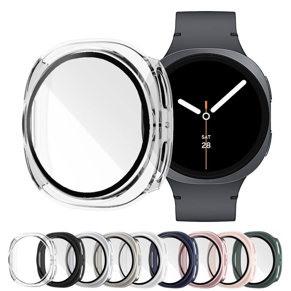 強化ガラス + ケースサムスンギャラクシーウォッチ 8 40 - Samsung Smartwatch Accessories のレビューと価格