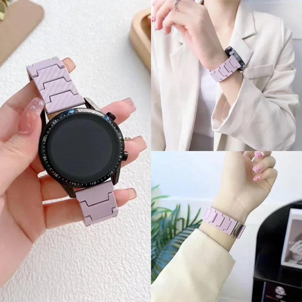 Xiaomi用カーボンファイバーストラップ,時計アクセサリー - Xiaomi Smartwatch S4 Accessories のレビューと価格