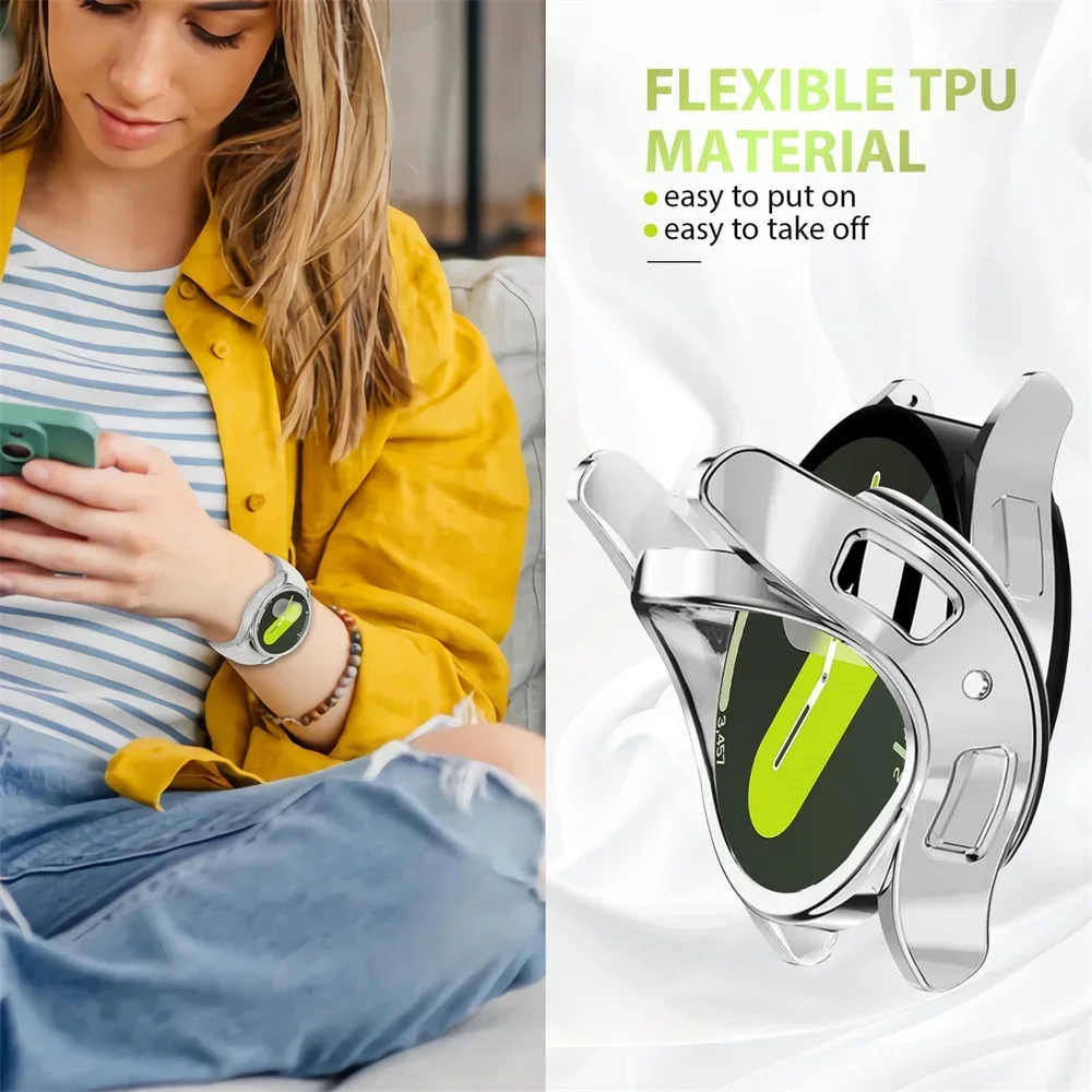 1-4 個のケースサムスンギャラクシーウォッチ 4 5 6  - Samsung Smartwatch Accessories のレビューと価格