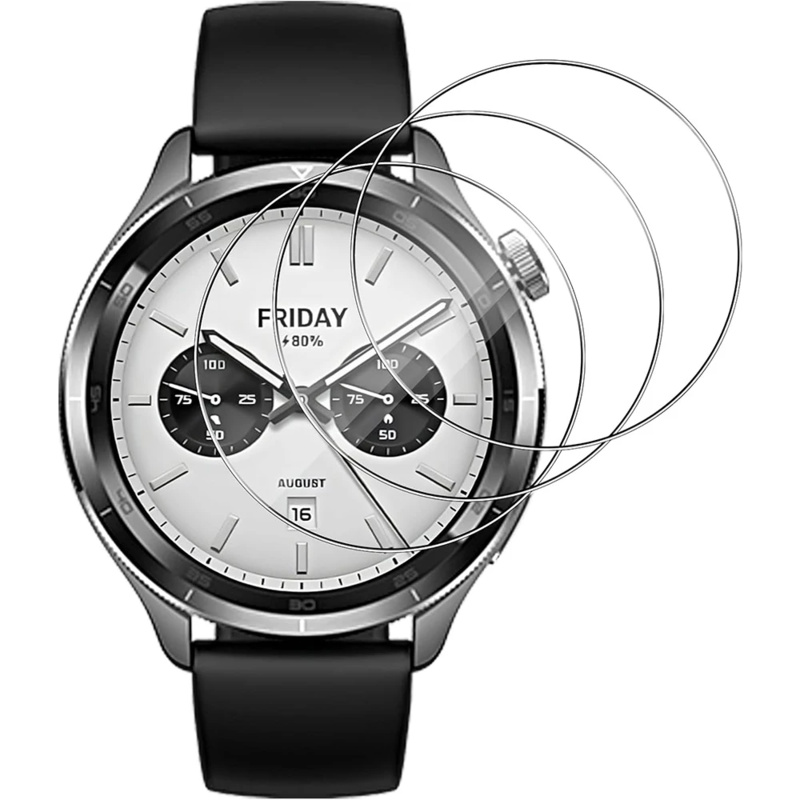 3 個の強化ガラスフィルム Xiaomi 時計 S4 47  - Xiaomi Smartwatch S4 Accessories のレビューと価格