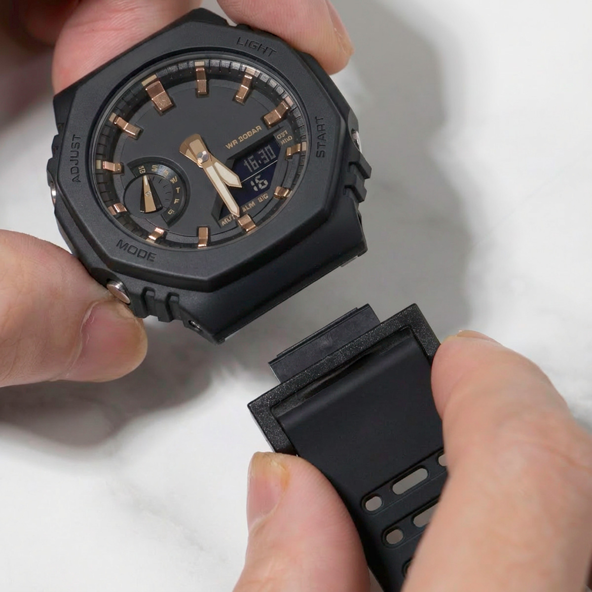 16 ミリメートル PC 時計バンドアダプターカシオオーク  - Watch Band Connector のレビューと価格