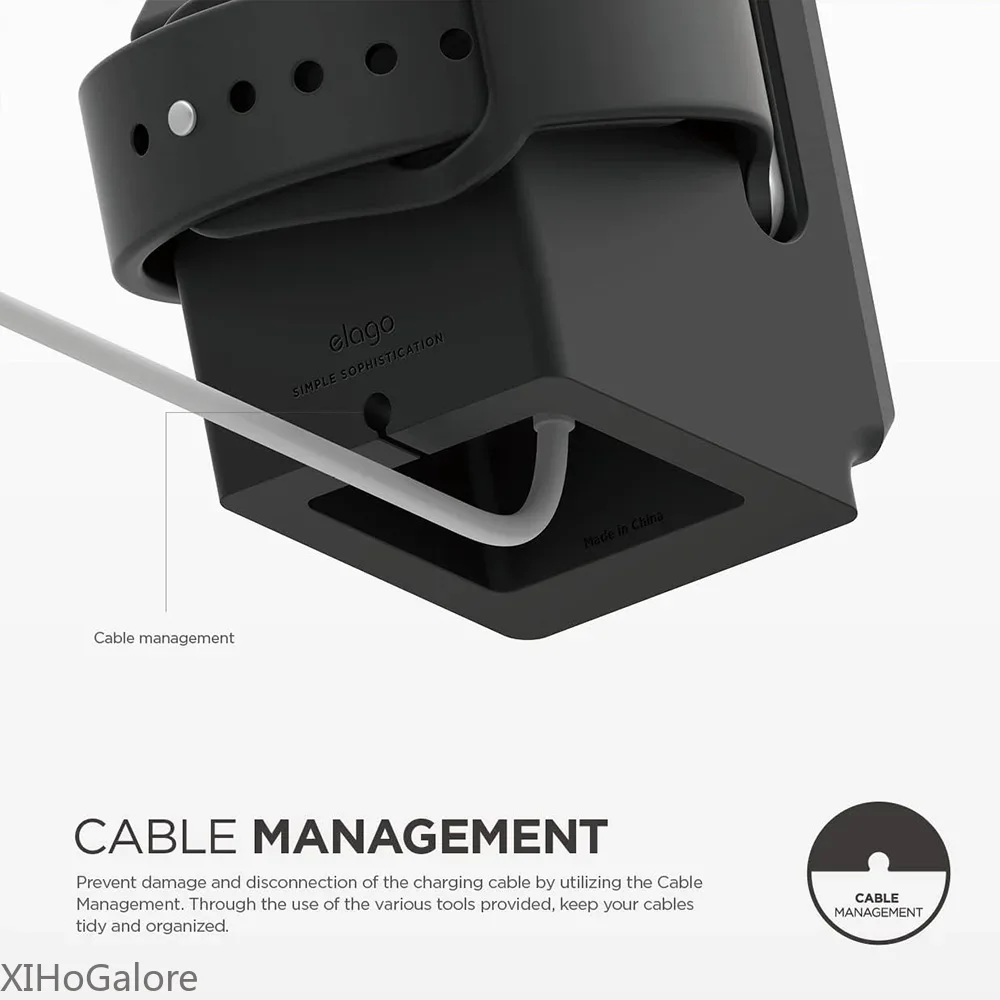 レトロなコンピューターパターンのシリコン製充電スタンド Ap - Watch Charging Dock のレビューと価格