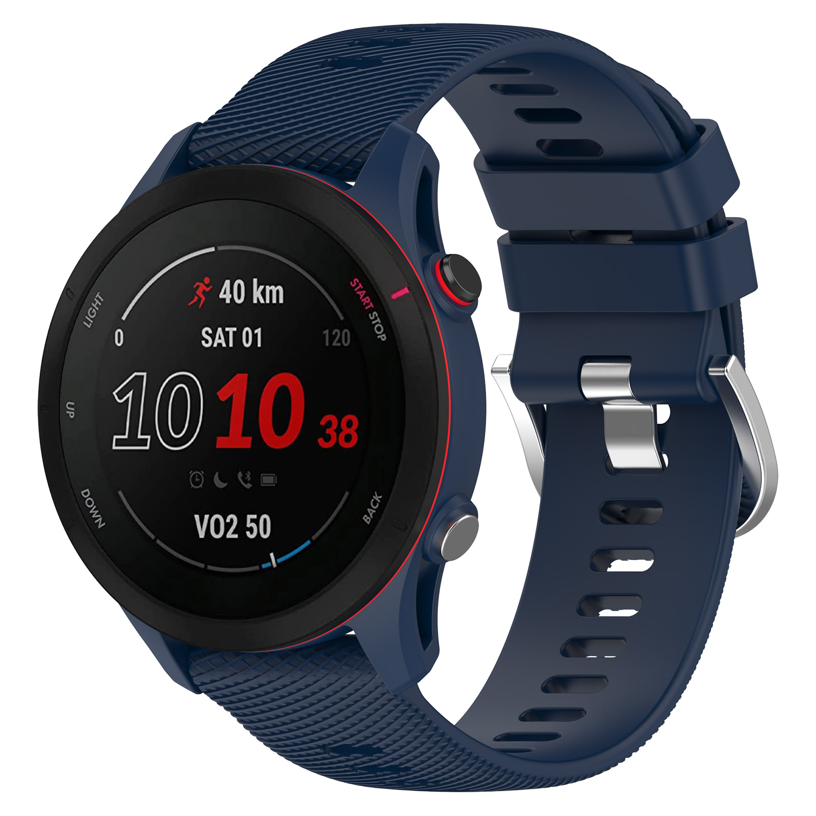 ガーミンフォアランナー用シリコンウォッチバンドとケース,スマ - Silicone Band Replacement のレビューと価格